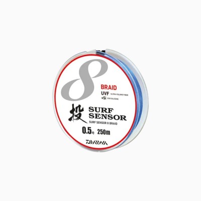 A pesca col mosca Daiwa Surf Sensor 8 Braid - 0.5