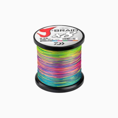 A pesca col mosca Trecciato Daiwa J-Braid 8X - 1500MT