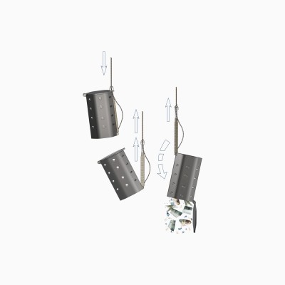 A pesca col mosca Stonfo pasturatore da barca