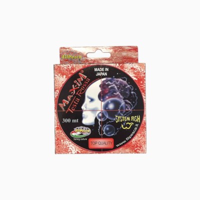 Filpesca Nylon Testa Rossa trasparente - 300 MT