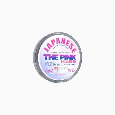 A pesca col mosca Akita Pink fluorocarbon 100% - 50 MT