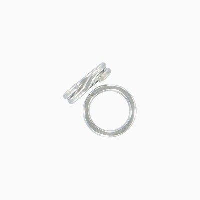 Decoy R-3 Split Ring Medium Class Silver