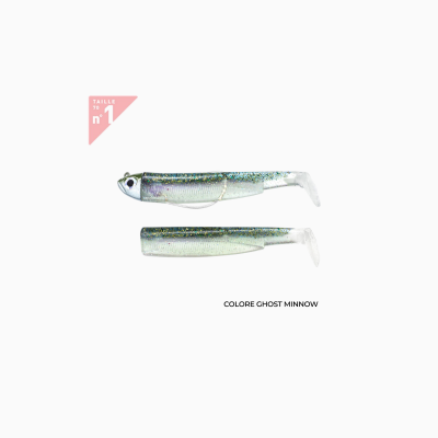 Combo Shore Fiiish Black Minnow 70 N1- 3GR