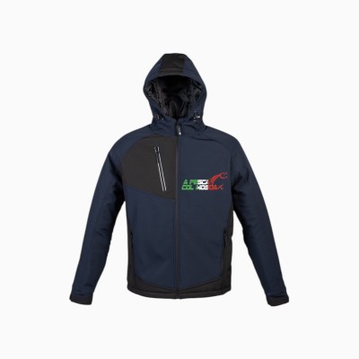 Giubbotto A pesca col Mosca Montebianco Man SoftShell