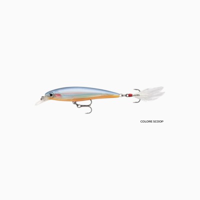 A pesca col mosca Jerkbait Rapala X-Rap 8 Cm