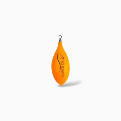 Piombo M2 Fishing XR Plastificato con girella Arancio Fosfo
