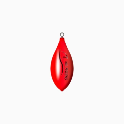 Piombo M2 Fishing XR Plastificato con girella Rosso Fosfo