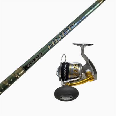 Combo usata Canna Herakles Huge + Mulinello Shimano Stella 10000SW